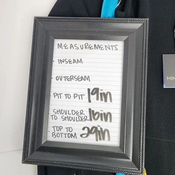 Ming Wang Sweater Jacket Women's Medium Cardigan Office Shoulder‎ Pads w. Scarf - Picture 3 of 7